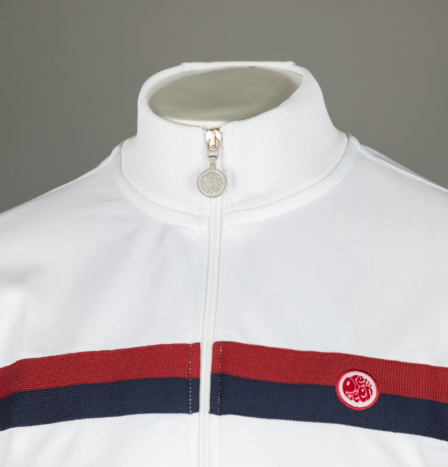 Pretty Green Tilby Track Top White