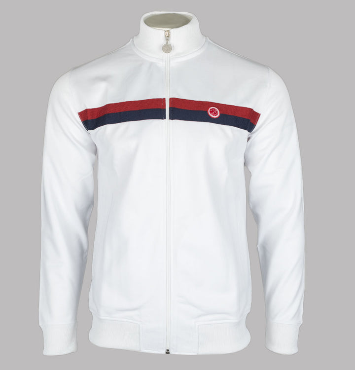 Pretty Green Tilby Track Top White