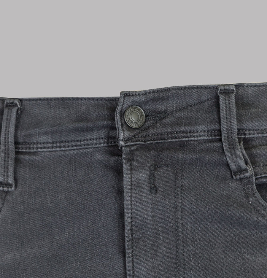 Replay Anbass Slim Fit Hyperflex Re-Used Jeans Medium Grey