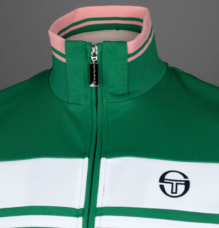 Sergio Tacchini Damarindo Tracksuit Top Foliage Green/White