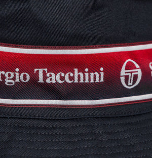 Sergio Tacchini Fivo Bucket Hat Navy Blue