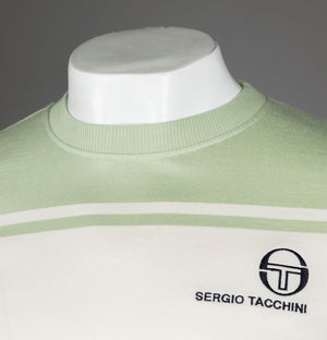 Sergio Tacchini New Young Line T-Shirt Gardenia/Green