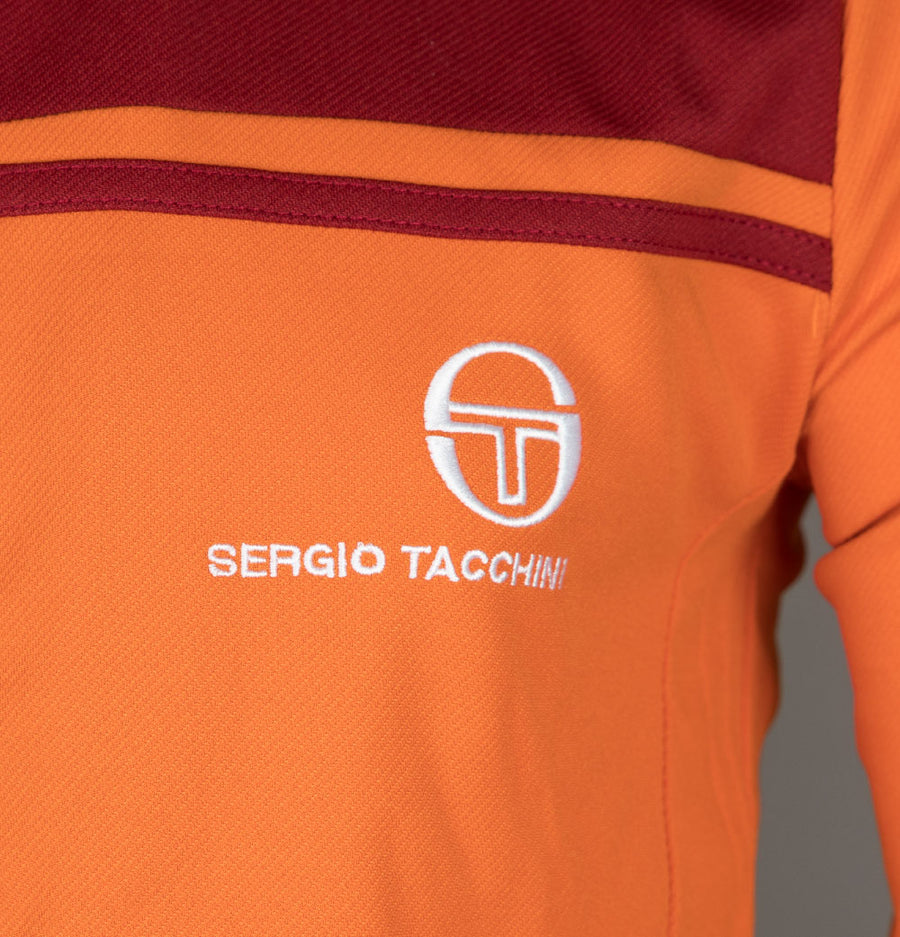 Sergio Tacchini New Young Line Tracksuit Top Orange/Merlot