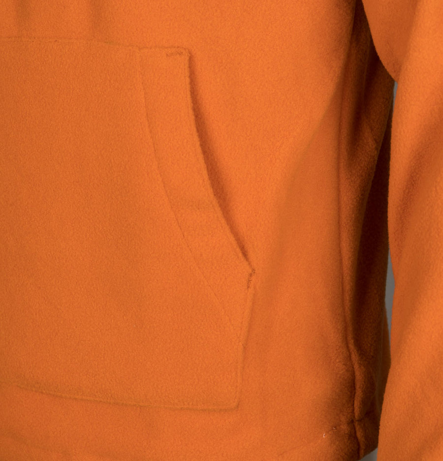 Sergio Tacchini Orion 1/4 Zip Polar Fleece Sweatshirt Orange