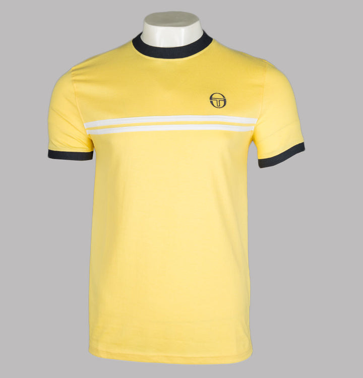 Sergio Tacchini Supermac 3 T-Shirt Lemon Drop Yellow