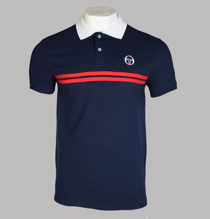 Sergio Tacchini Supermac Polo Shirt Maritime Blue