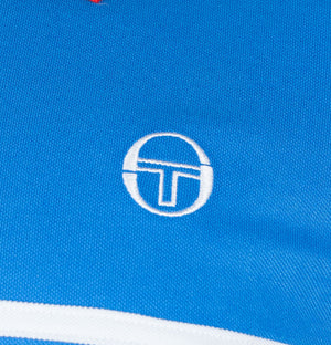 Sergio Tacchini Supermac Polo Shirt Strong Blue