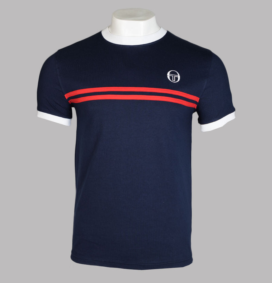 Sergio Tacchini Supermac T-Shirt Maritime Blue