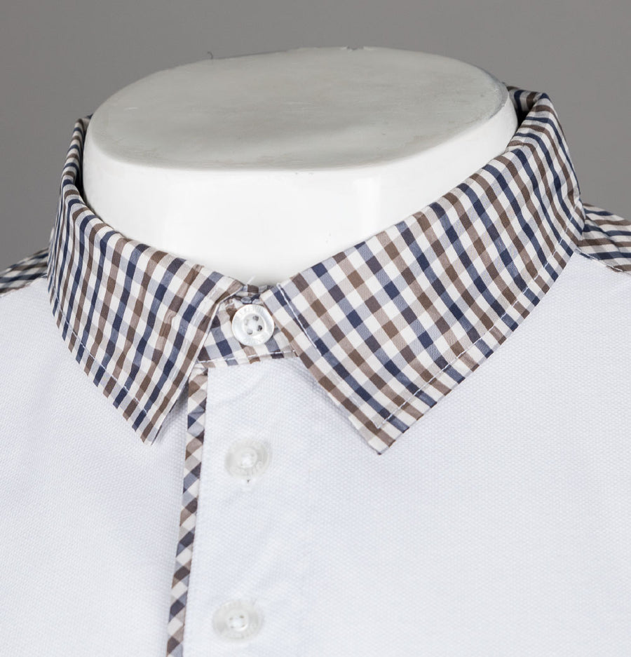 Weekend Offender Costa Polo Shirt White