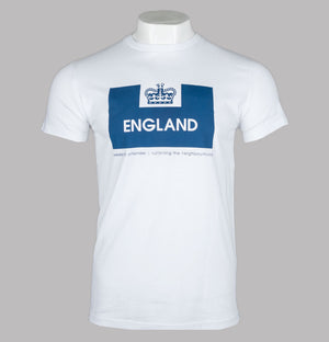 Weekend Offender England Edition T-Shirt White/Navy