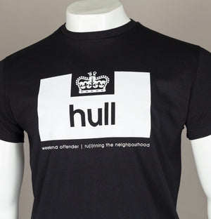 Weekend Offender Hull Edition T-Shirt Black/White