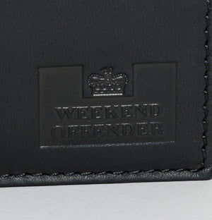 Weekend Offender Leather Wallet Black