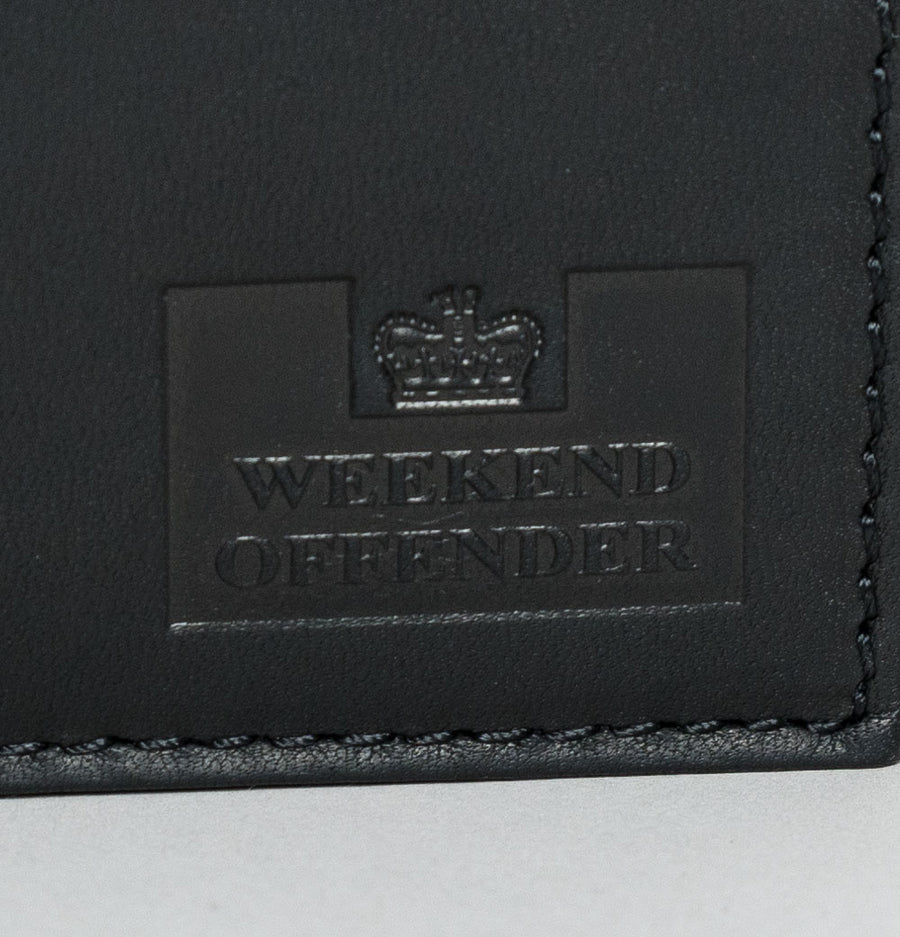 Weekend Offender Leather Wallet Black