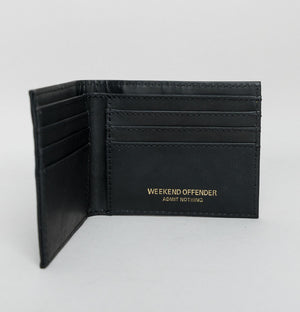 Weekend Offender Leather Wallet Black