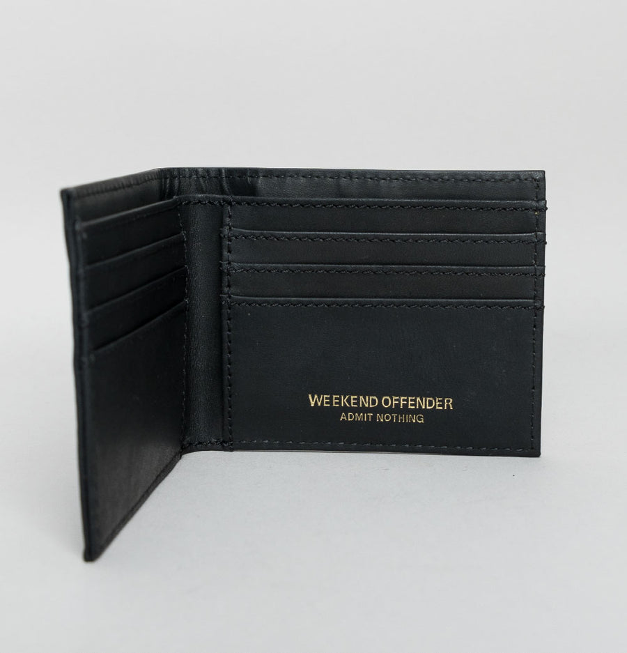 Weekend Offender Leather Wallet Black