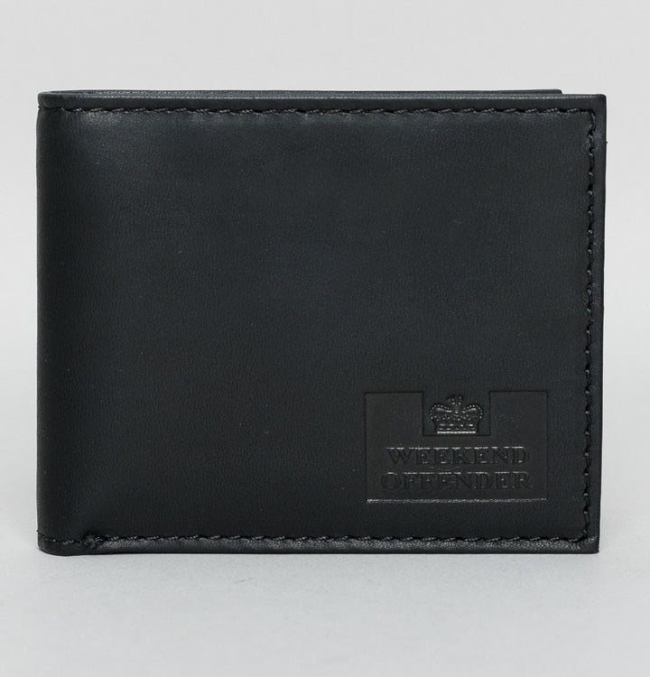 Weekend Offender Leather Wallet Black