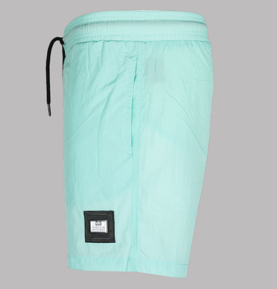 Weekend Offender Stacks Swim Shorts Aqua