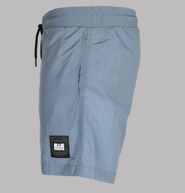 Weekend Offender Stacks Swim Shorts Steel Blue