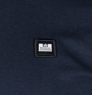 Weekend Offender Tavarez LS Polo Shirt Navy