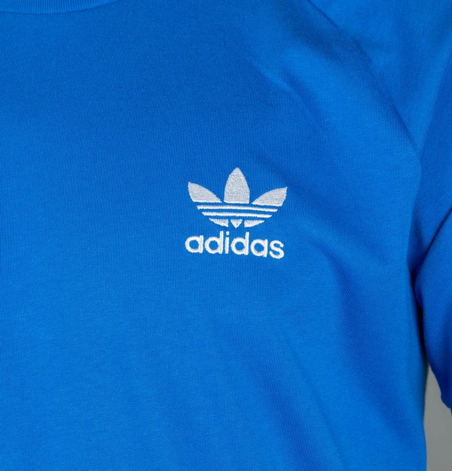 Adidas 3-Stripes T-Shirt Bluebird