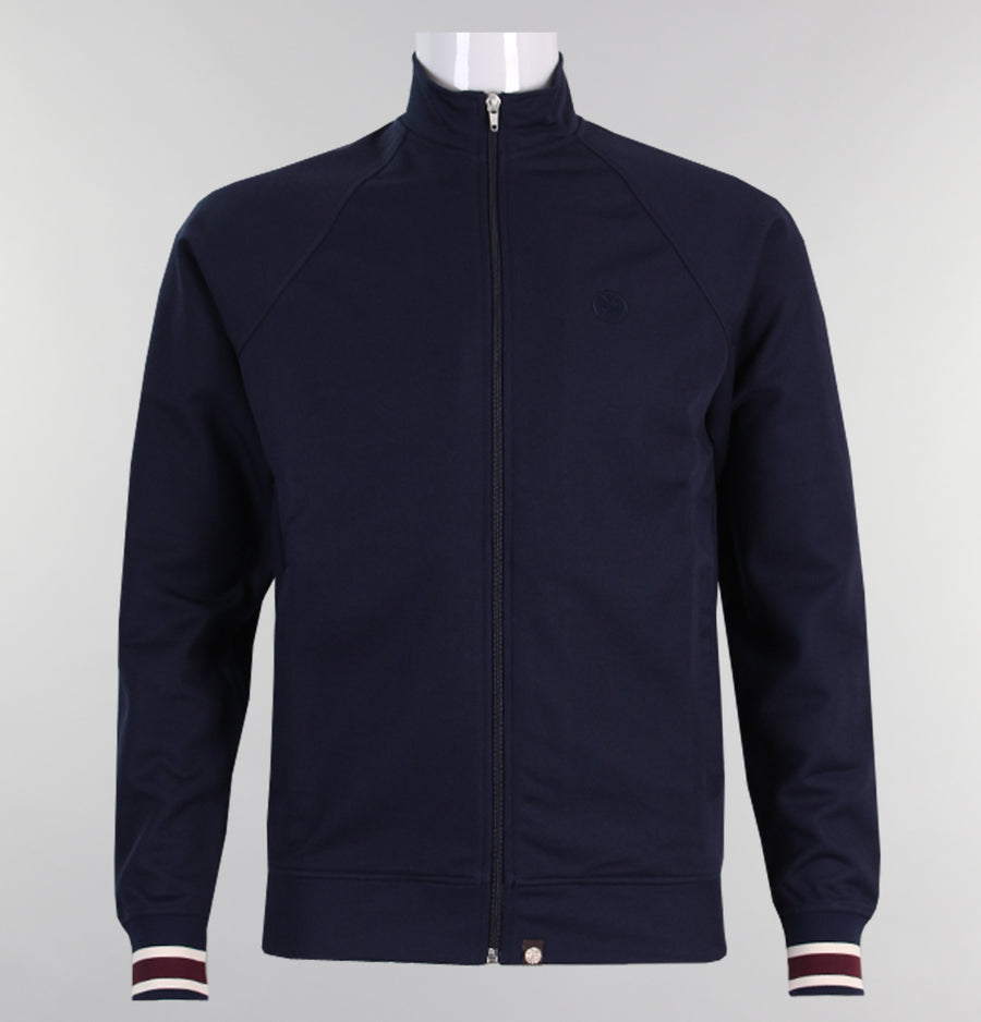 Pretty Green Forston Track Top Navy