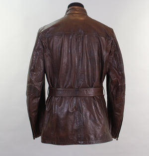 Matchless Kensington Leather Coat Antique Brown