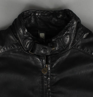 Matchless Jonny Blouson Leather Jacket Black
