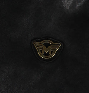 Matchless Jonny Blouson Leather Jacket Black