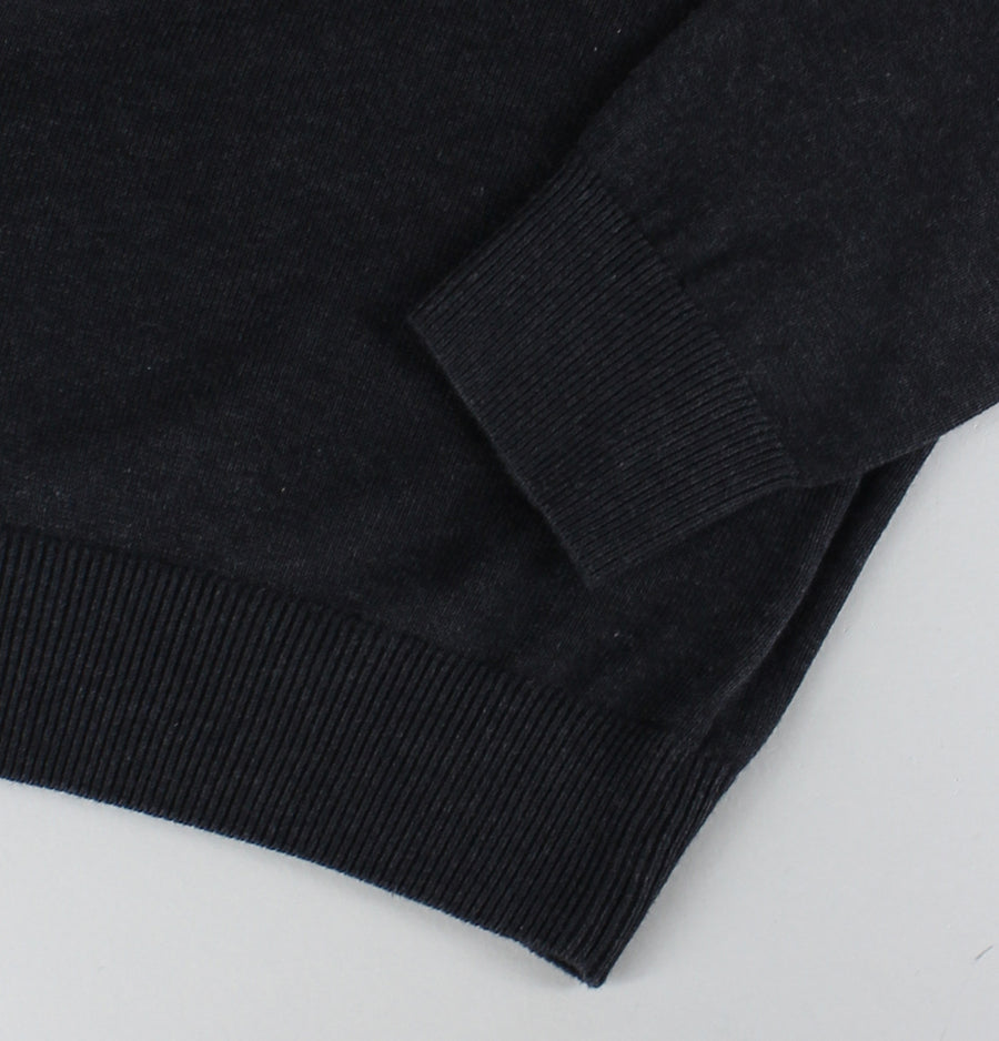 Lacoste Crew Neck Knit Sweater Dark Grey