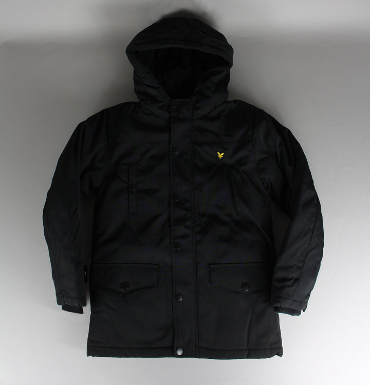 Lyle & Scott Micro Fleece Lined Jacket True Black