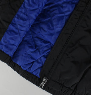Lyle & Scott Kids Zip Through Hooded Quilted Jacket True Black