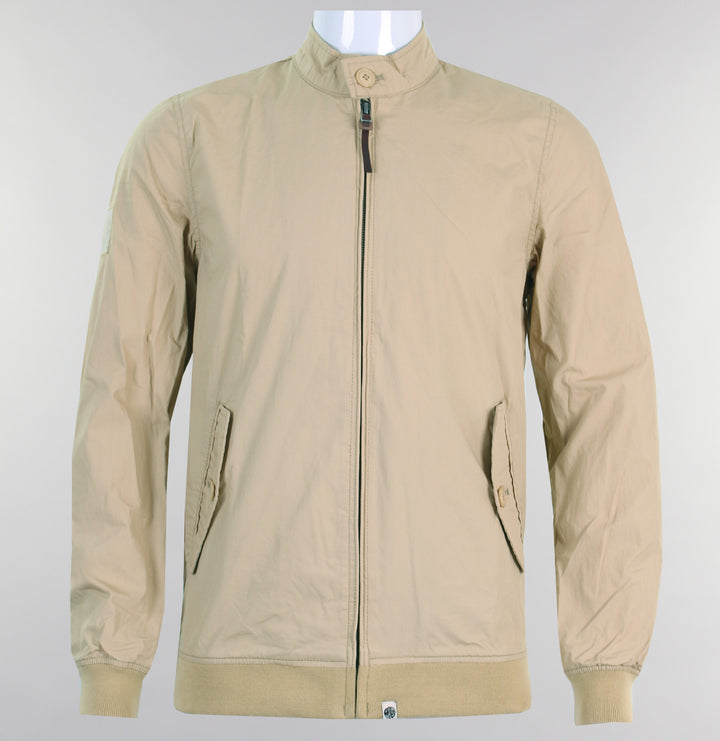 Pretty Green Dalton Harrington Jacket Sand