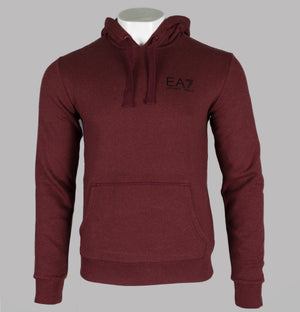 EA7 Hooded Sweatshirt Burgundy