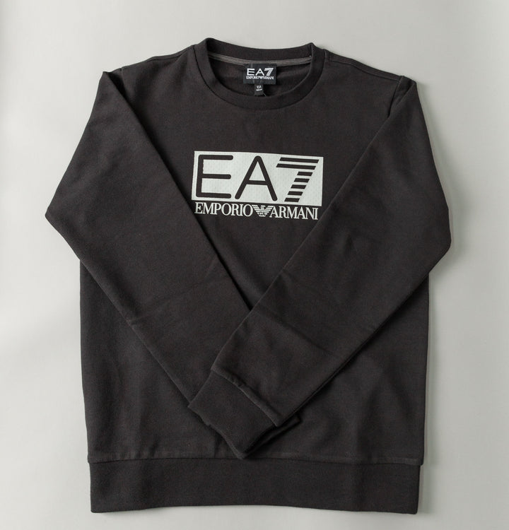 EA7 Visibility Logo Sweatshirt Black