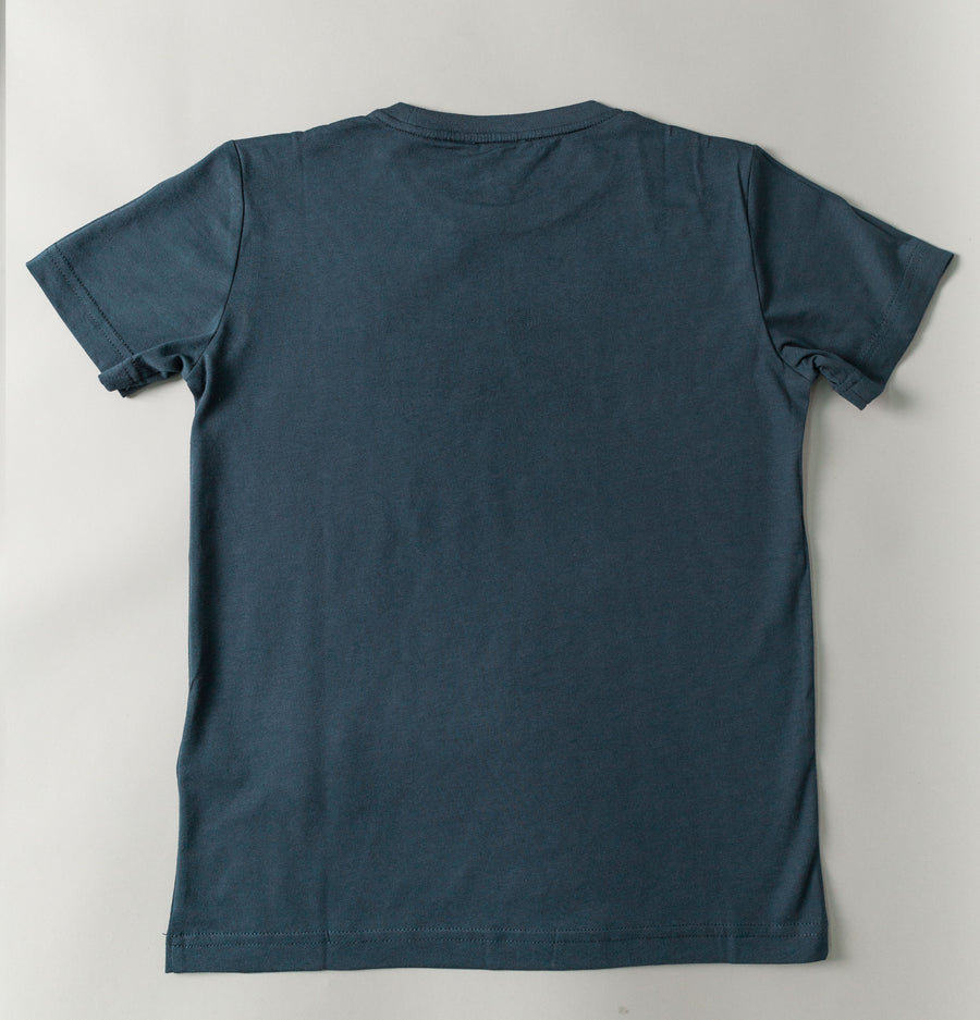 EA7 Visibility Logo T-Shirt Navy Blue