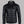 EA7 Quilted Down Hooded Jacket Black/Silver