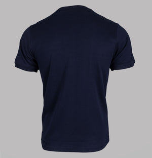 Fila Vintage Bruno 2 Panelled T-Shirt Navy