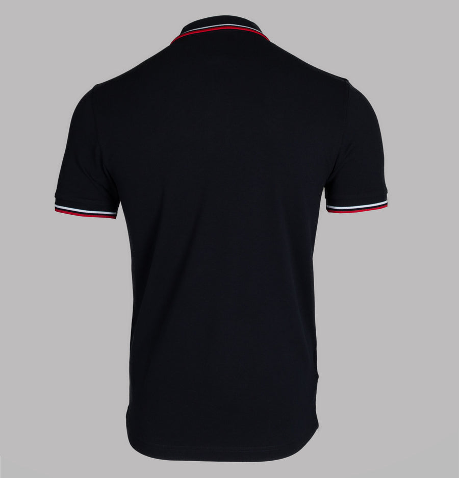 Fred Perry M3600 Polo Shirt Navy/White/Red