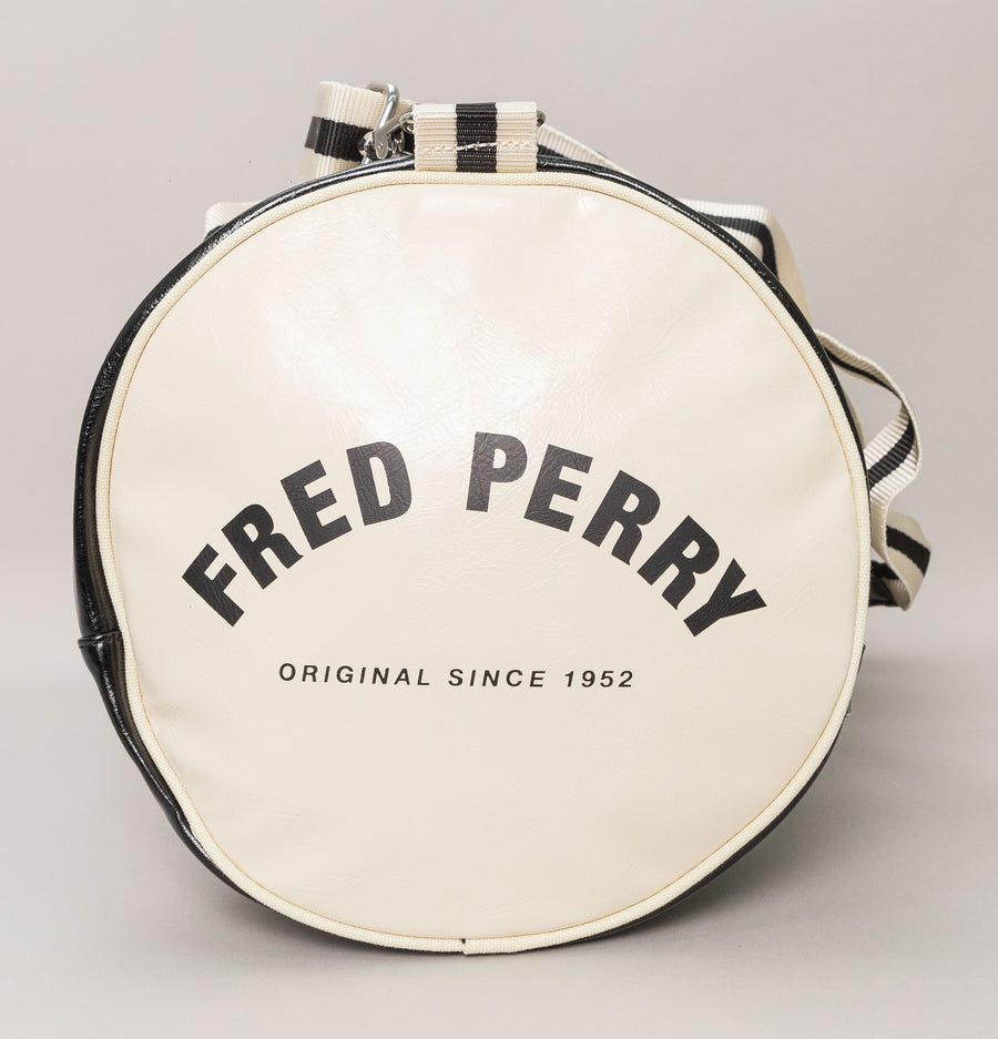 Fred Perry New Classic Barrel Bag Black/Ecru