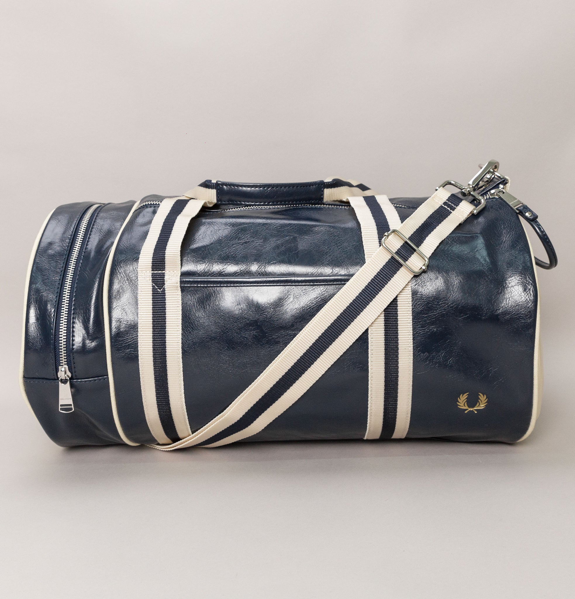 Buy Fred Perry White Barrel Bag for Men Online | The Collective