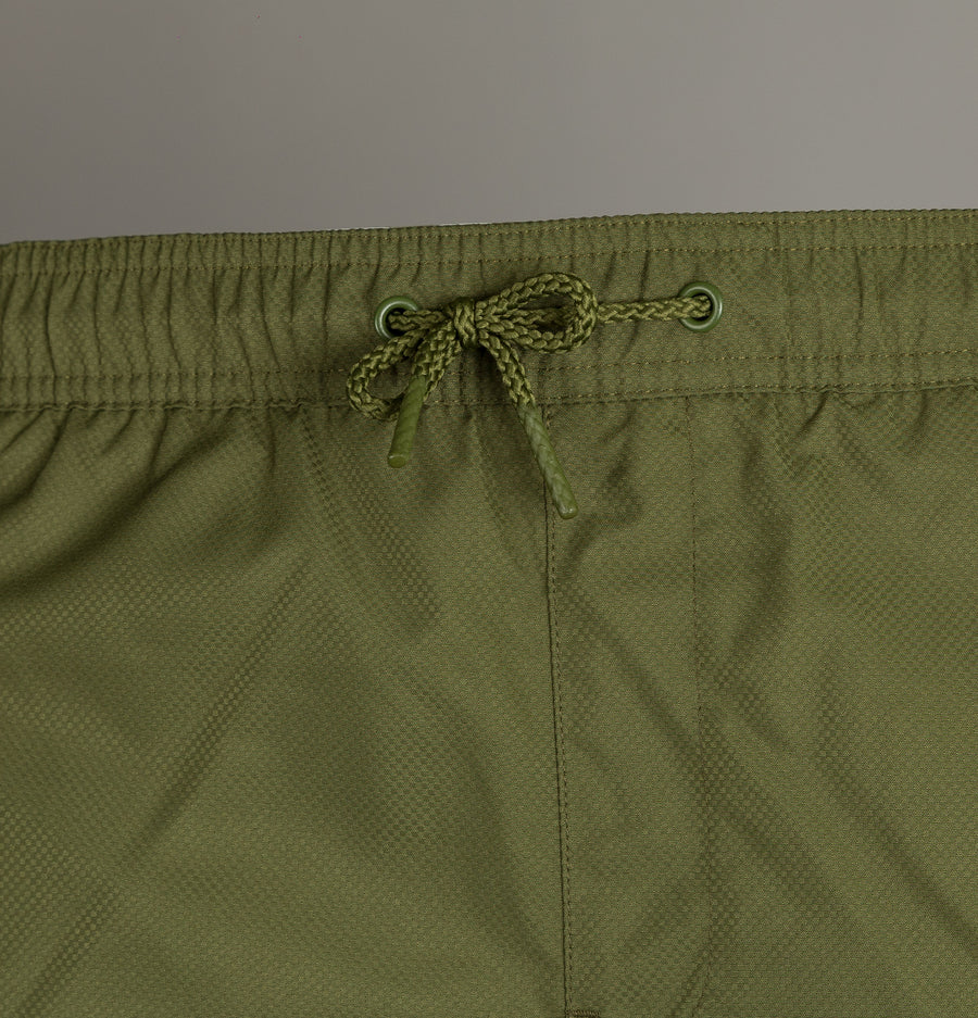Fred Perry Textured Swim Shorts Cypress Green