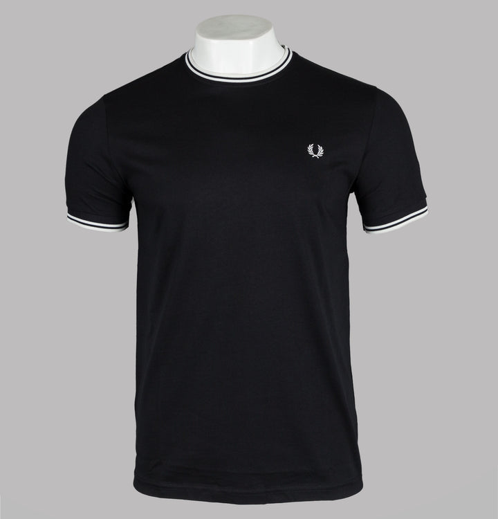 Fred Perry Twin Tipped T-Shirt Black