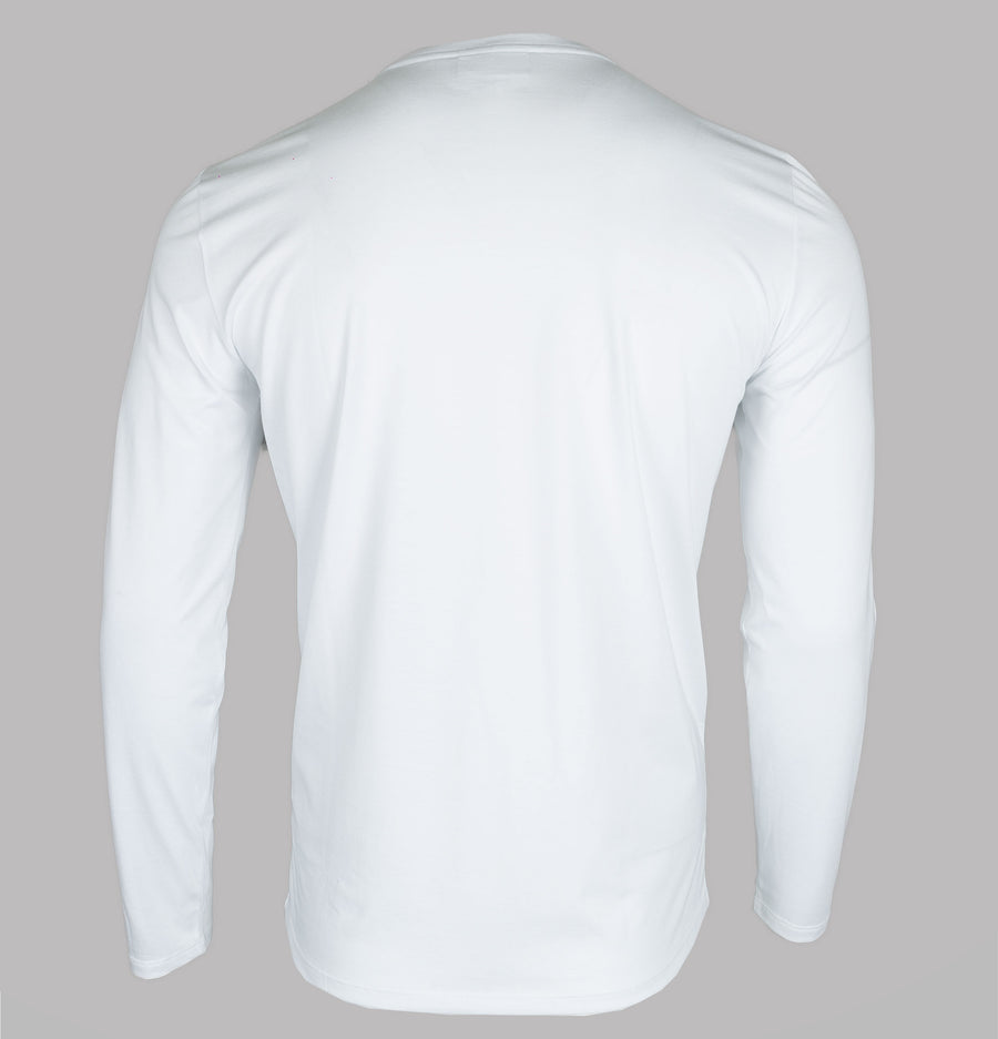 Lacoste Long Sleeve Pima Cotton T-Shirt White