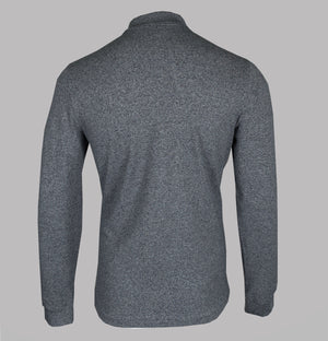 Lacoste Long Sleeve Polo Shirt Grey Marl