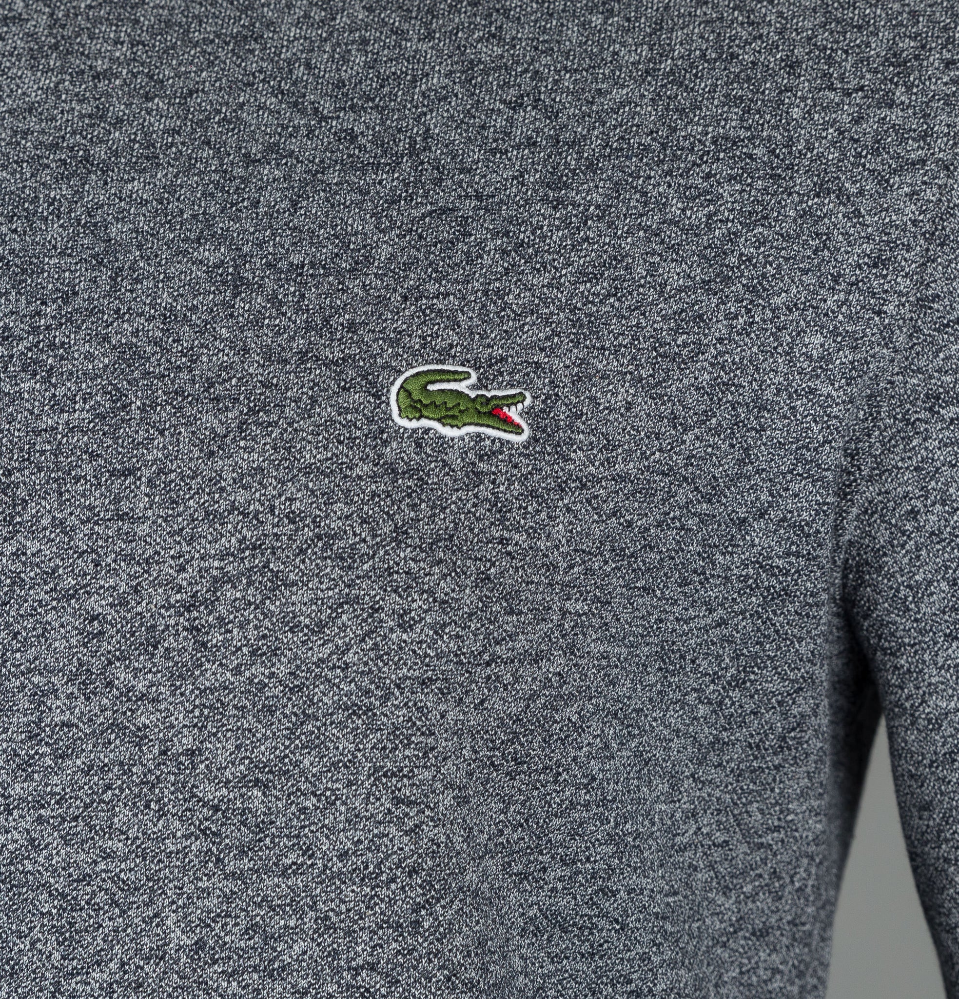 Lacoste long sleeve sweater deals