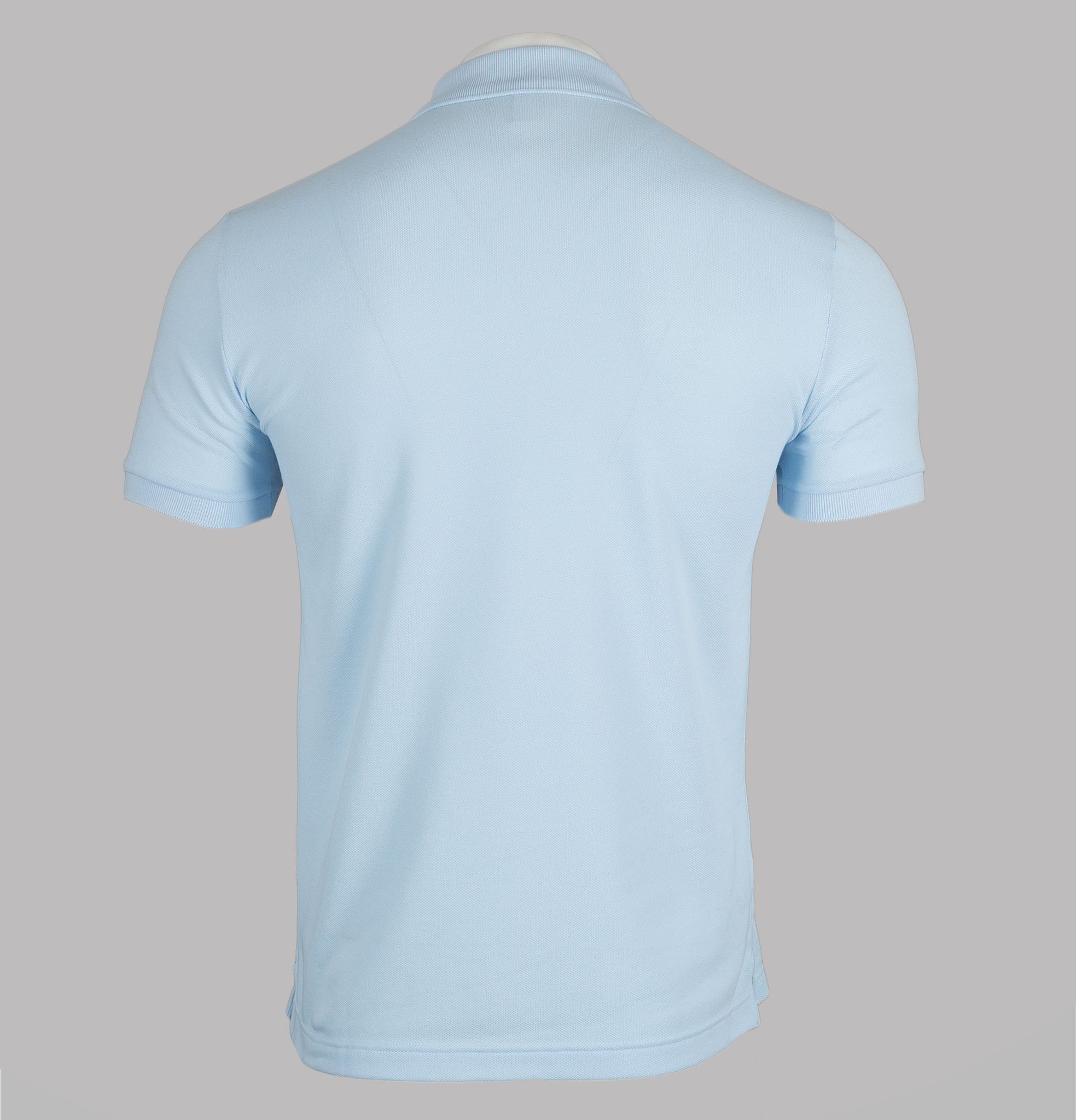 Lacoste Slim Fit Short Sleeve Polo Shirt Light Blue – Bronx Clothing