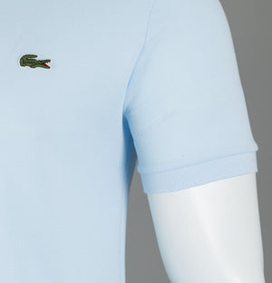 Lacoste Slim Fit Short Sleeve Polo Shirt Light Blue