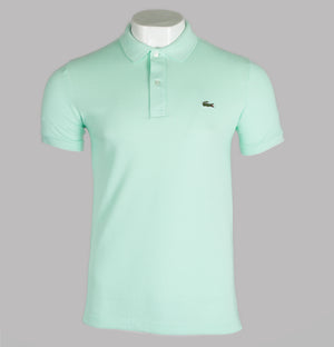 Lacoste Slim Fit Short Sleeve Polo Shirt Mint Green