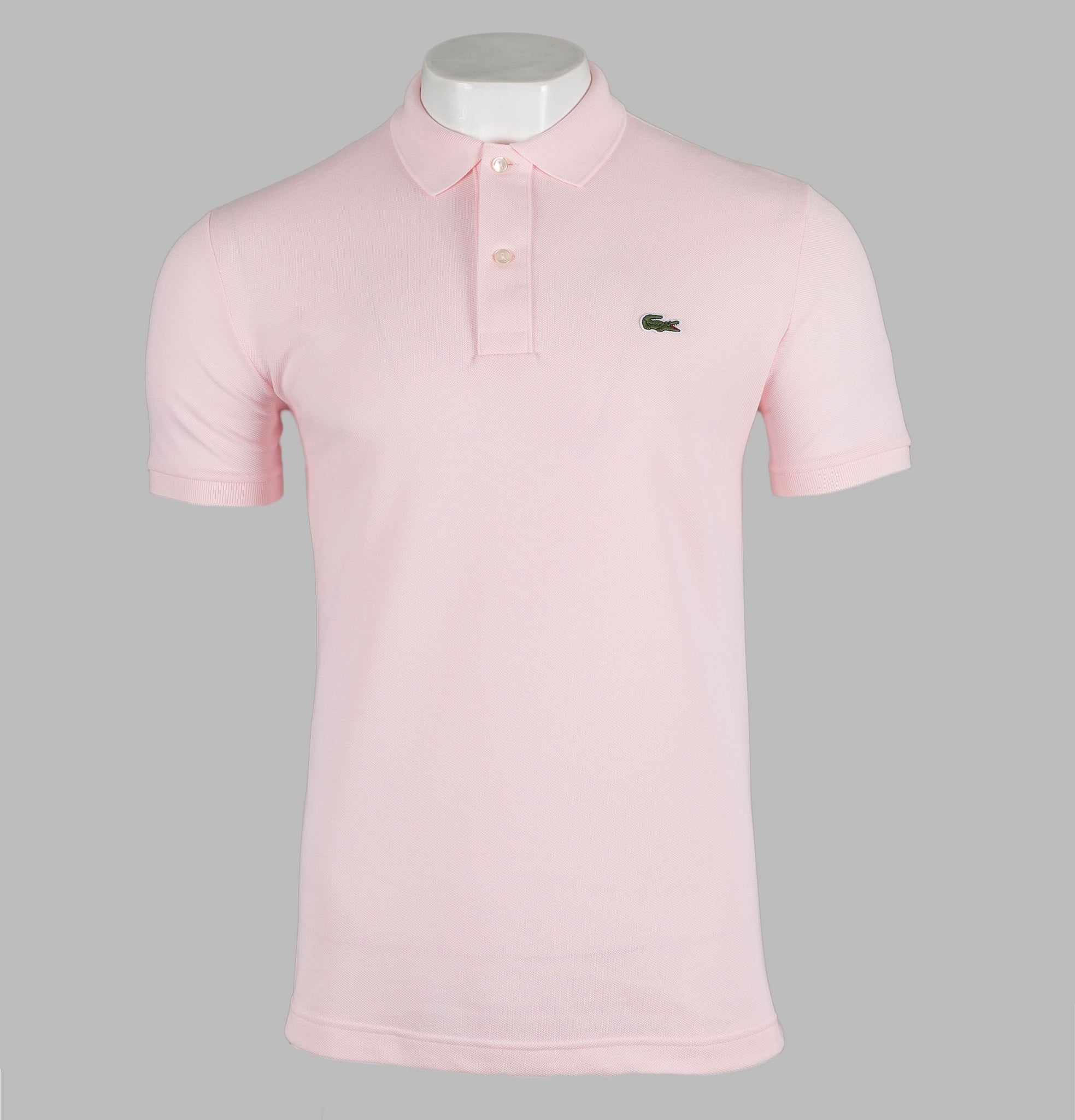 Næb At deaktivere Luksus Lacoste Slim Fit Short Sleeve Polo Shirt Light Pink – Bronx Clothing