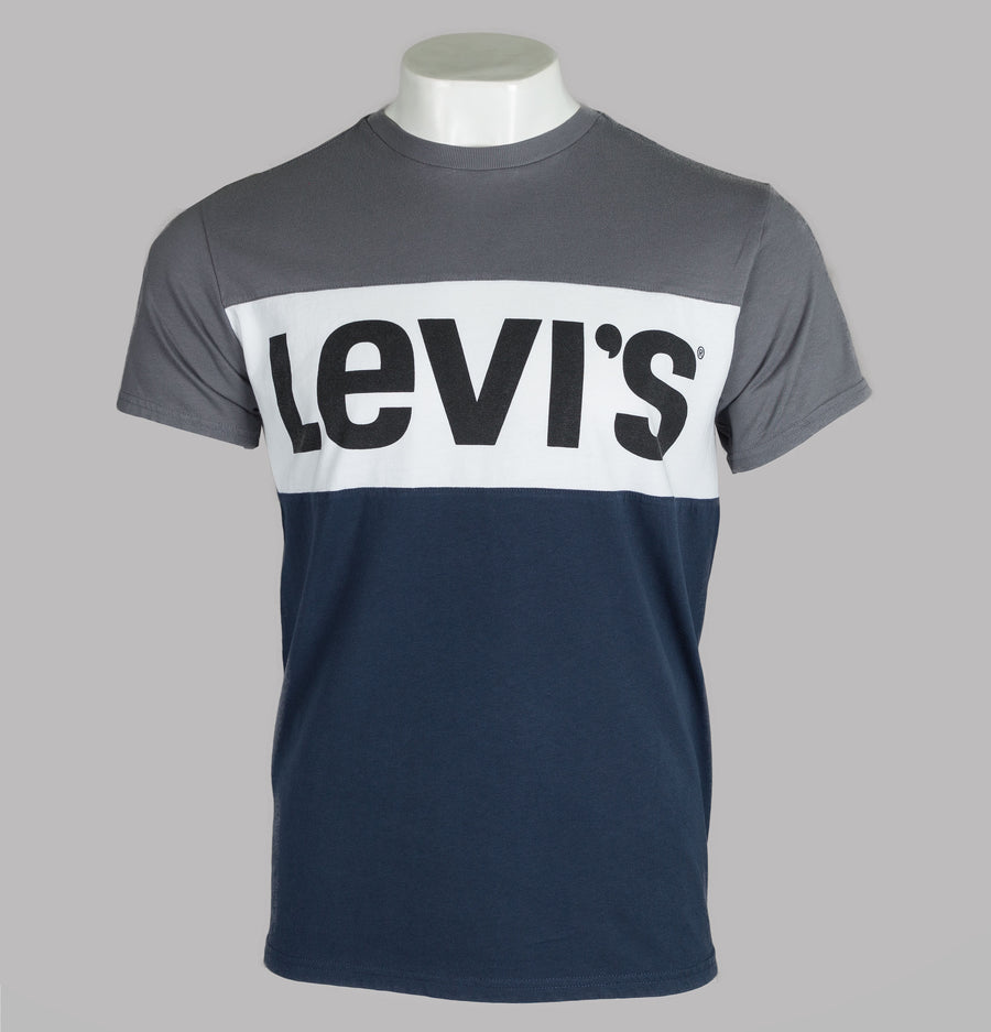 Levi's® Colour Block T-Shirt Grey